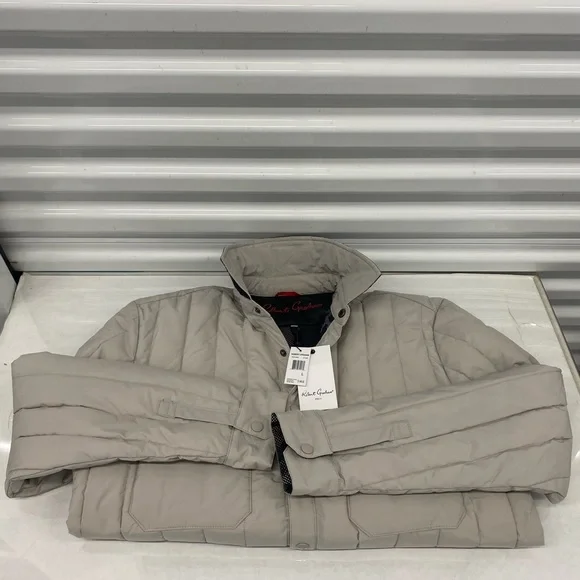 Robert Graham Quilted Stone Color Men's NWT